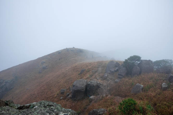 View from Lantau Peak descent.